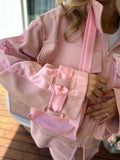 Pink coco Satin Jacket