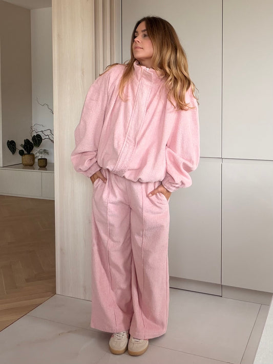 Na mieru- Baby Pink Froté Set