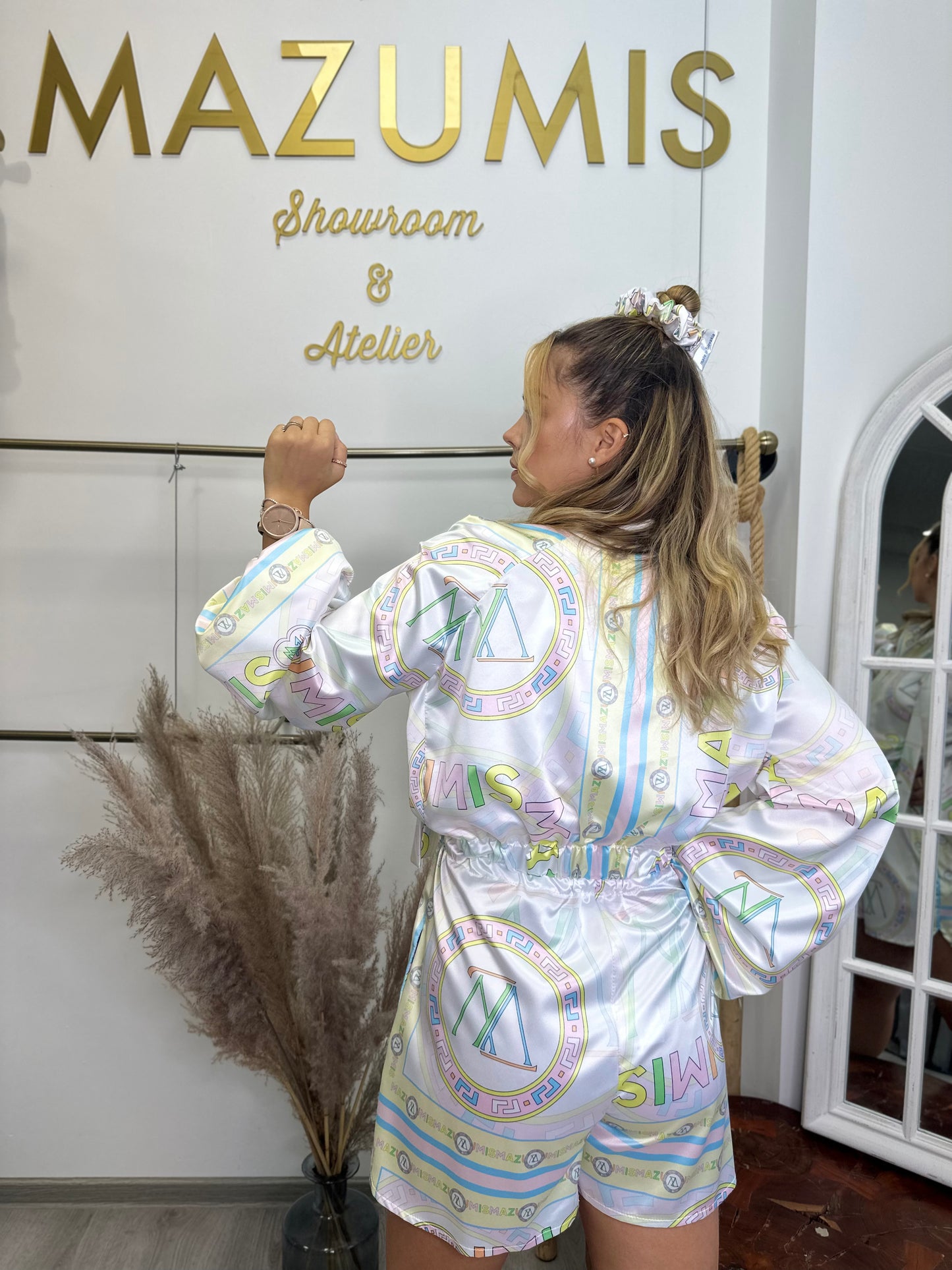Satin Jacket Pastel