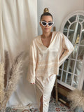 Satin Gold Tunika