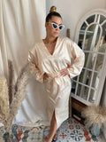 Satin Gold Tunika