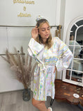 Kimono krátke Pastel