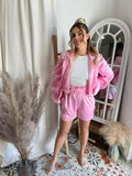 Short satin Pink