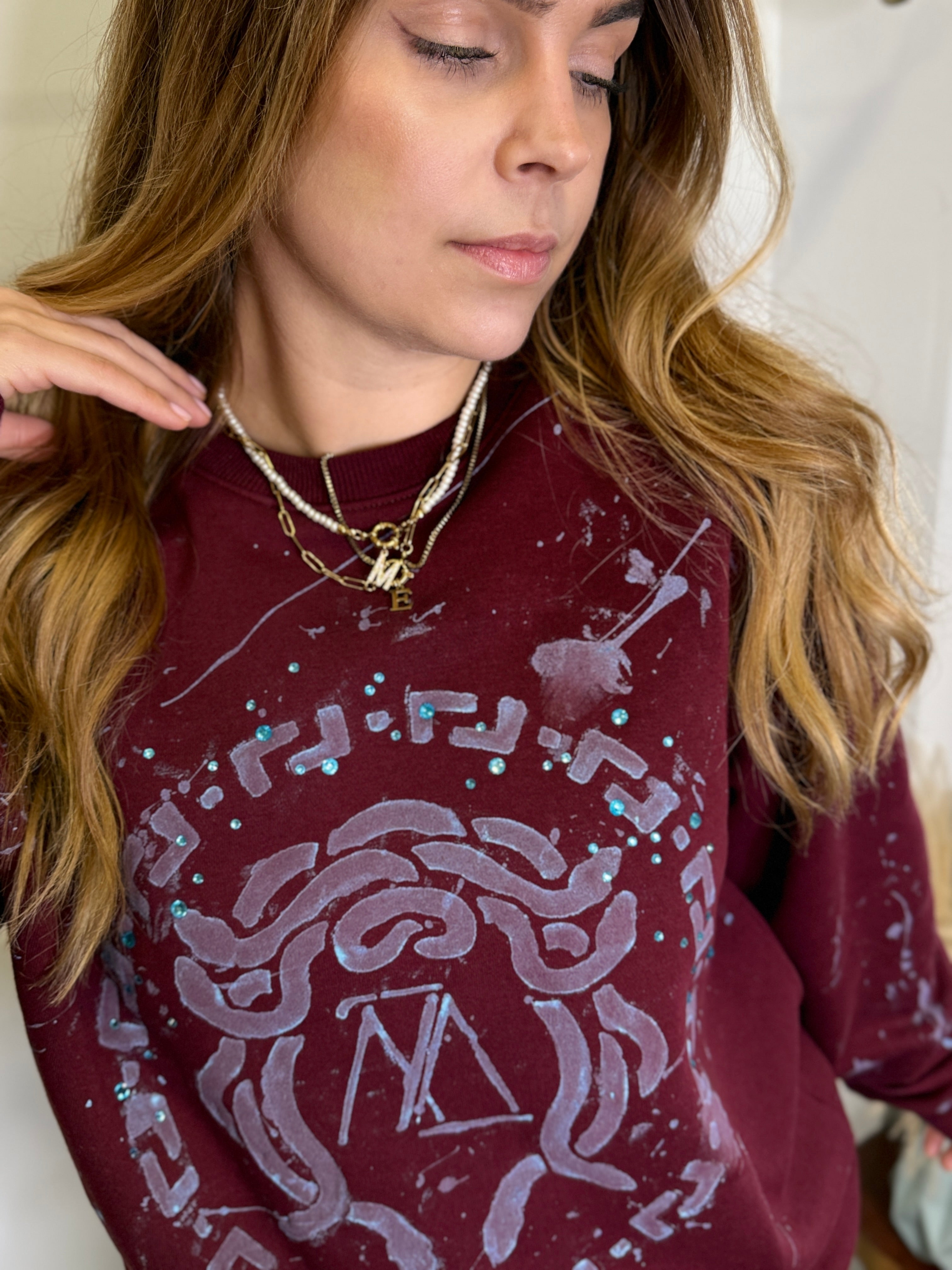 Hoodie Mazumis Burgundy