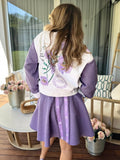 Purple Flower Jacket