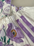 Sydney Purple/White Flower Jacket