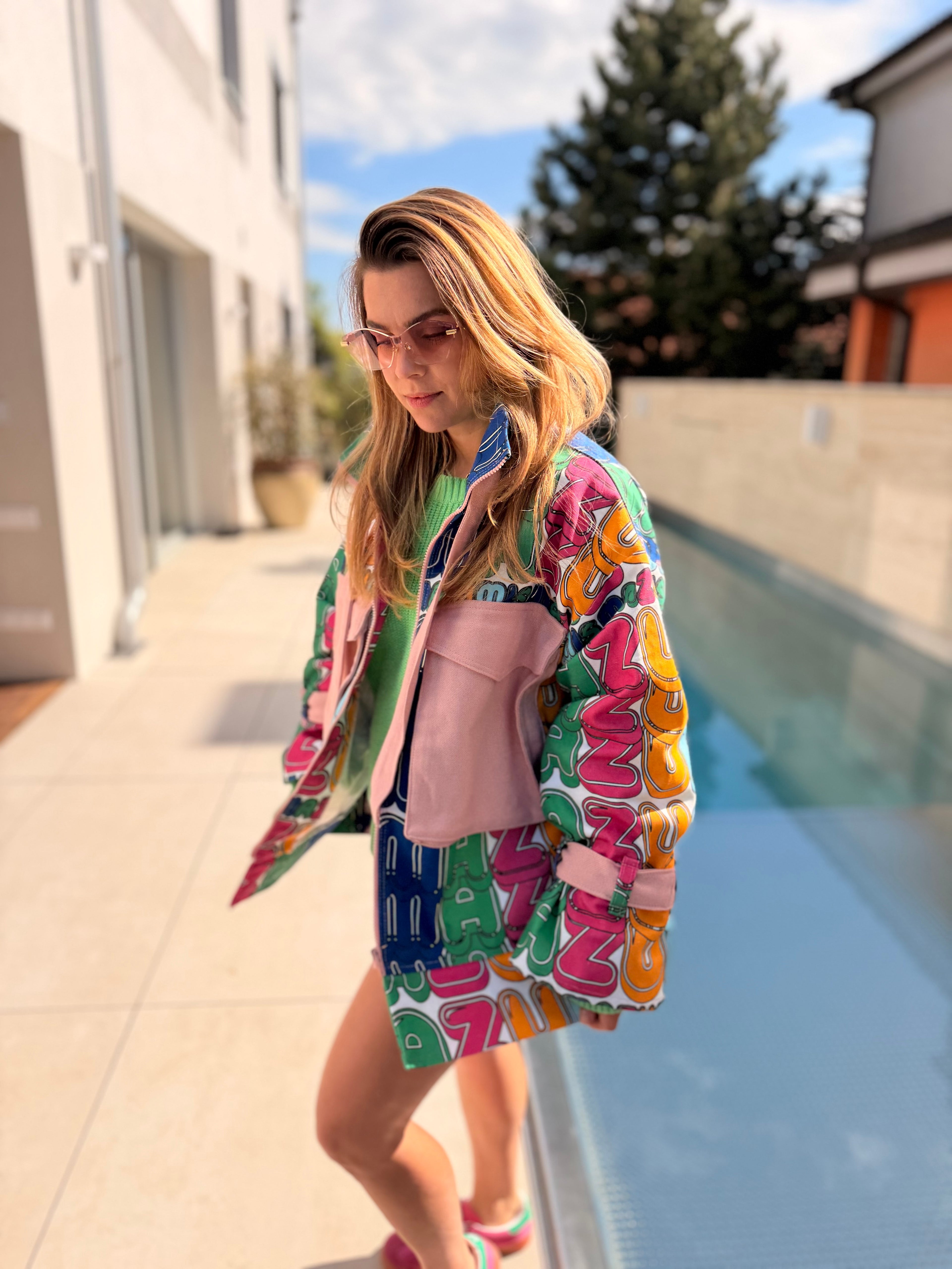 Color Letters Jacket