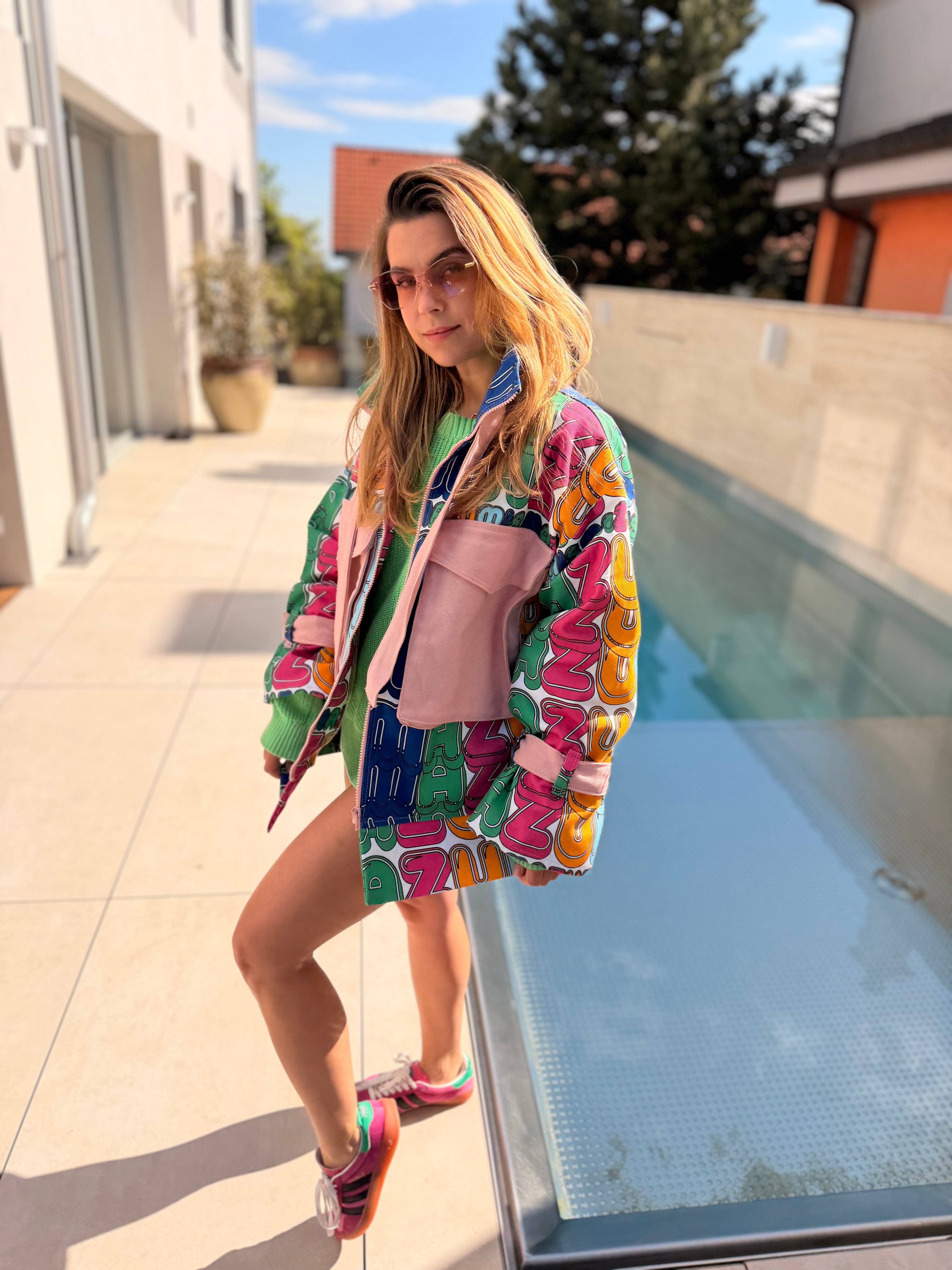 Color Letters Jacket