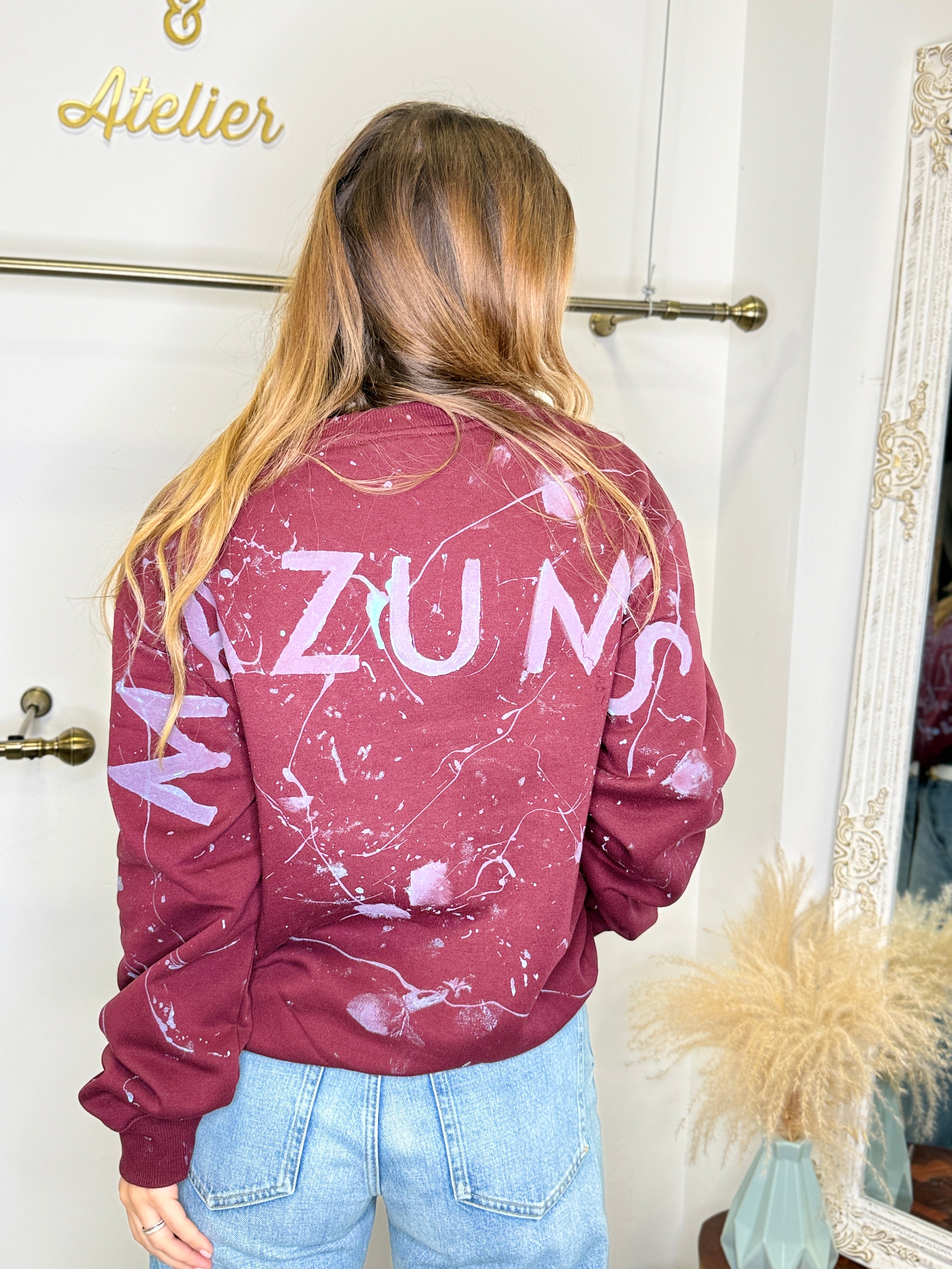 Hoodie Mazumis Burgundy