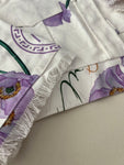 Sydney Purple/White Flower skirt Set