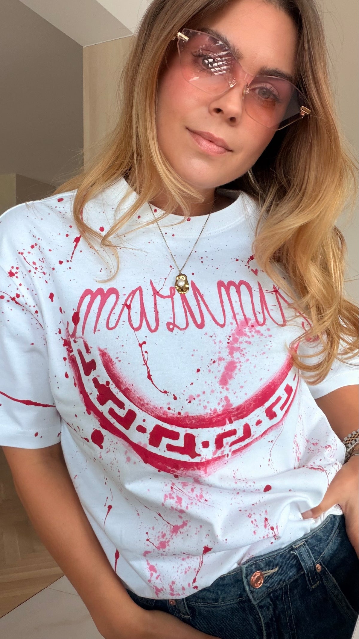 Skladom Tričko Mazumis White