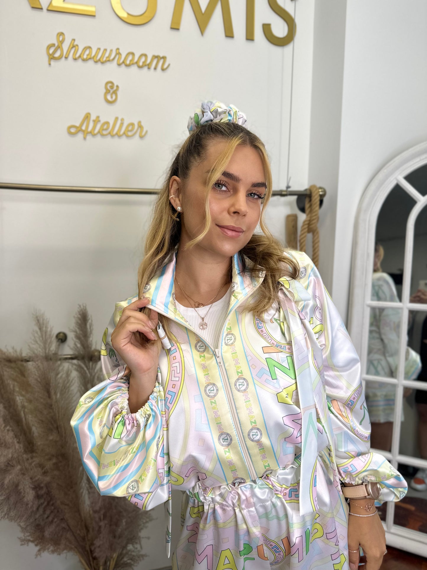 Satin Jacket Pastel